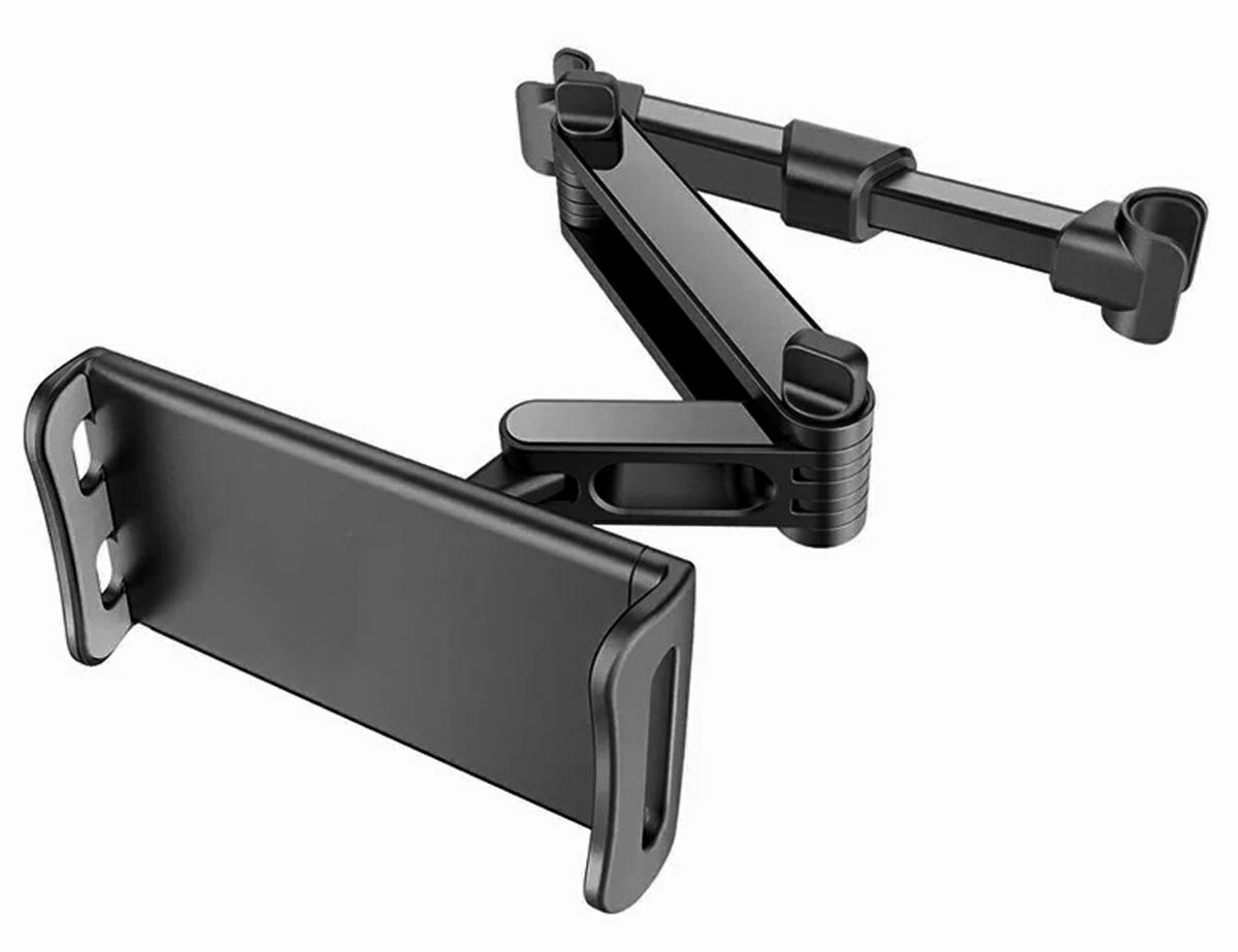 Suport telefon auto tetiera, clema prindere, brat reglabil, universal - imagine 7